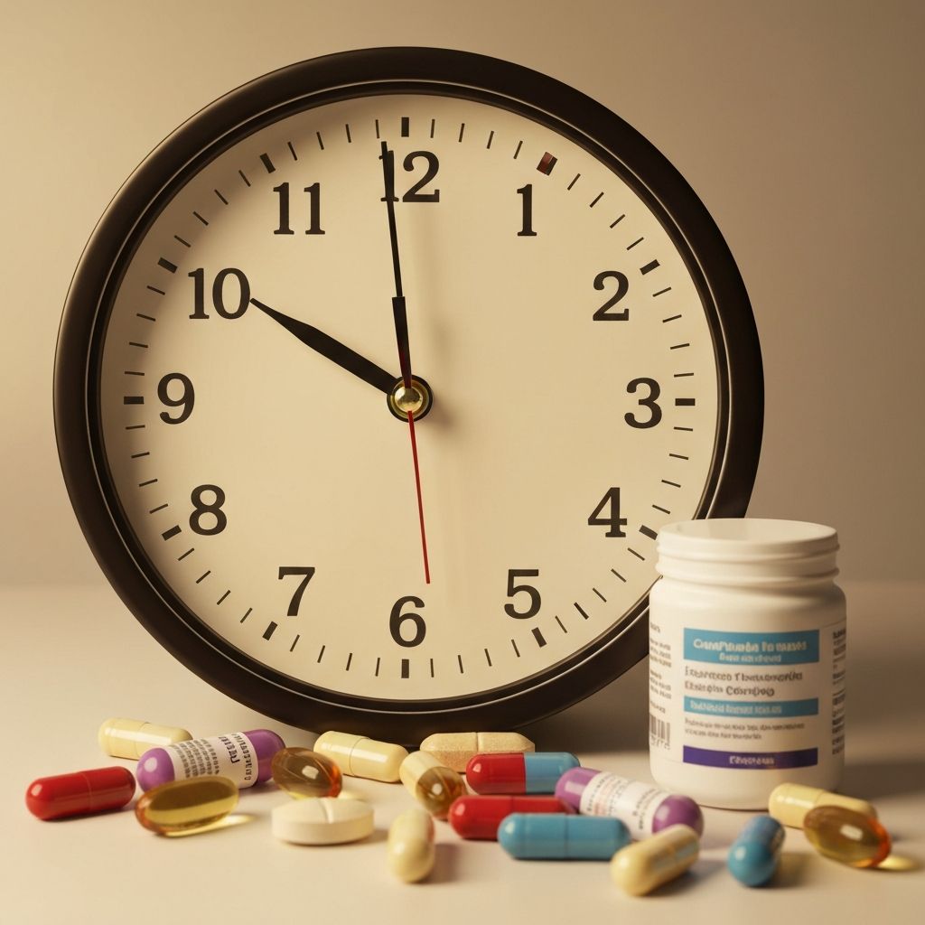 Timing of supplement intake
